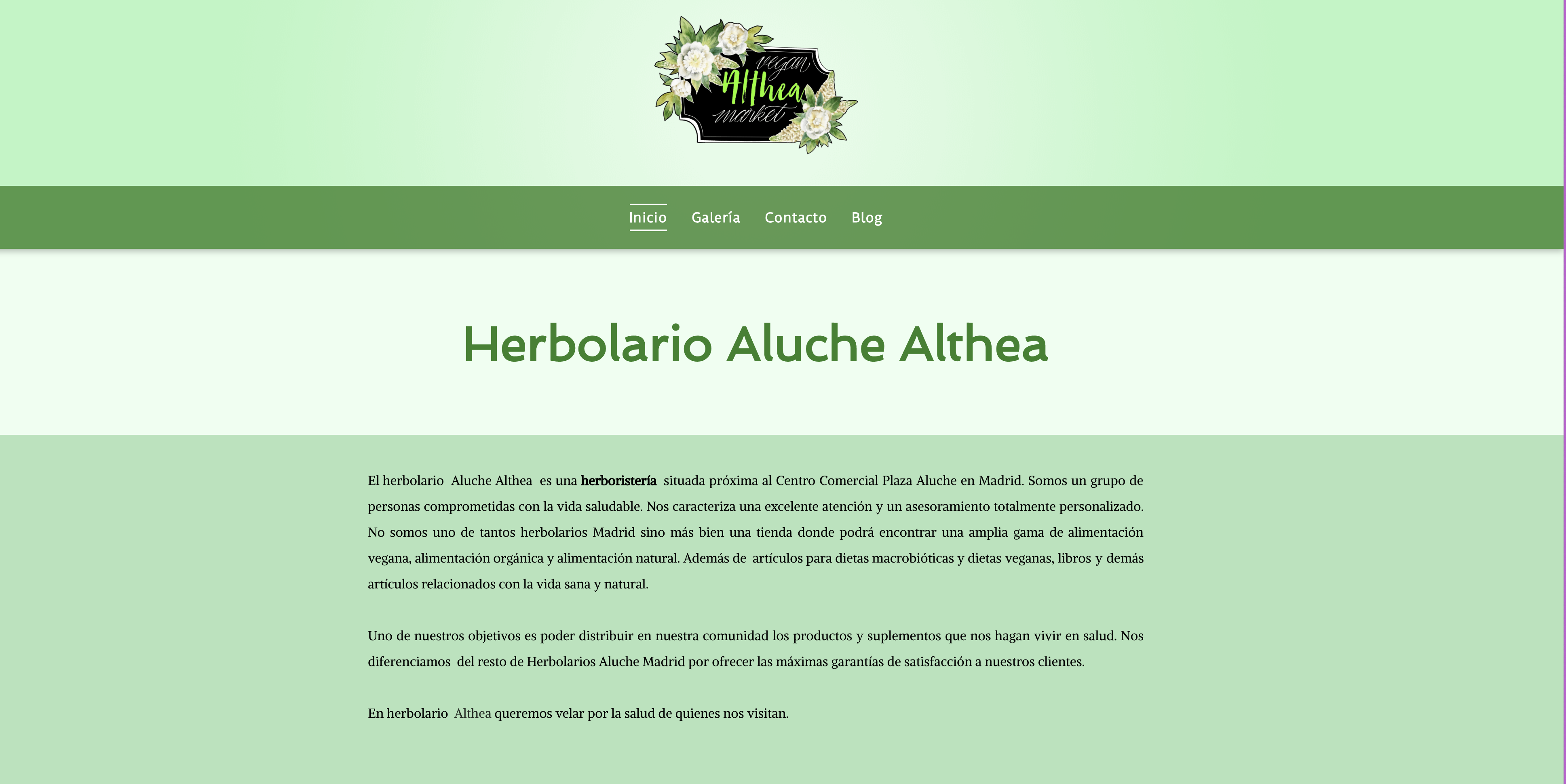 HERBOLARIO ALTHEA